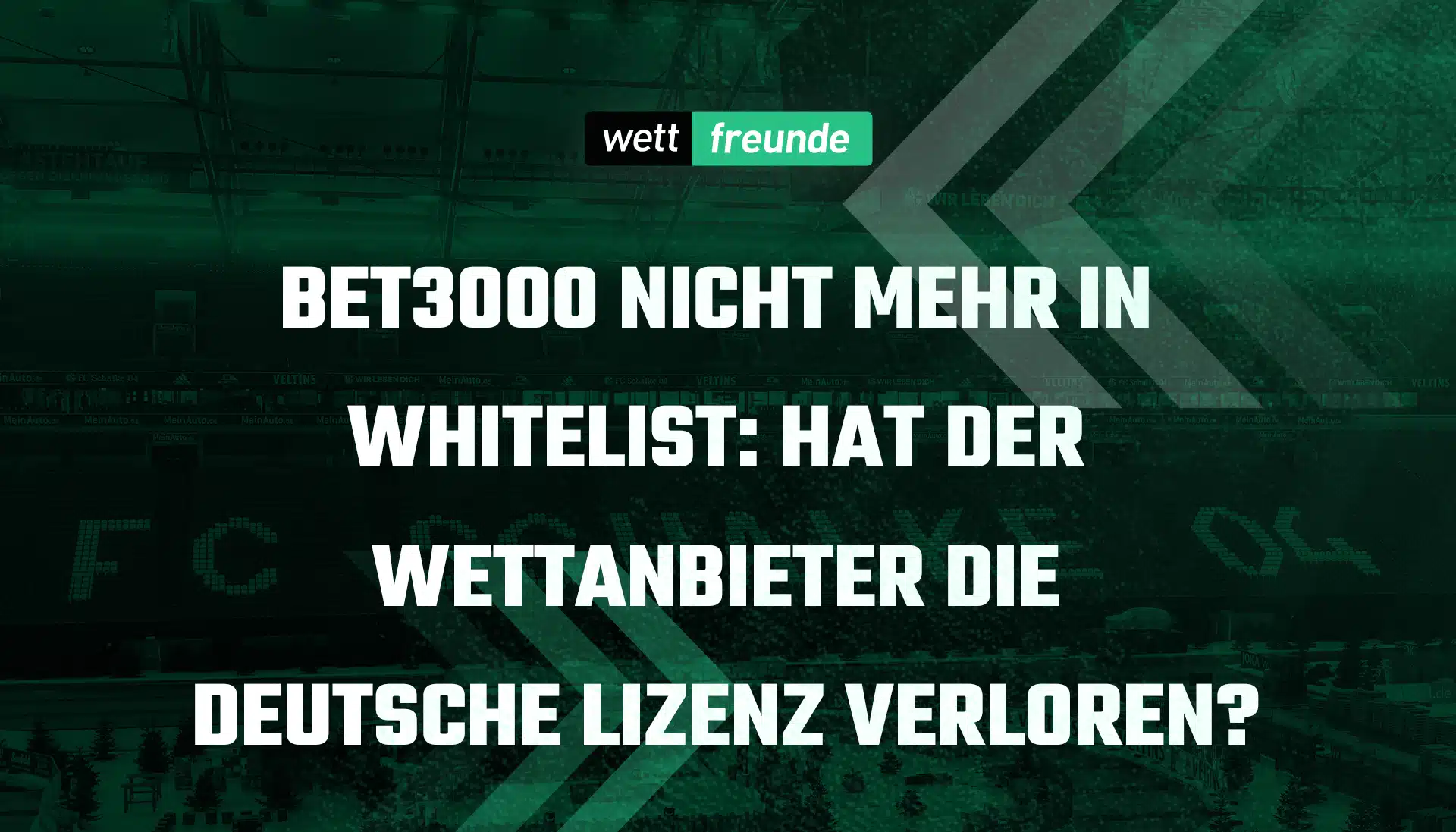 Bet3000 deutsche Lizenz verloren