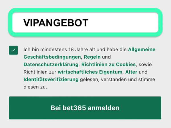 bet365 Angebotscode 2025