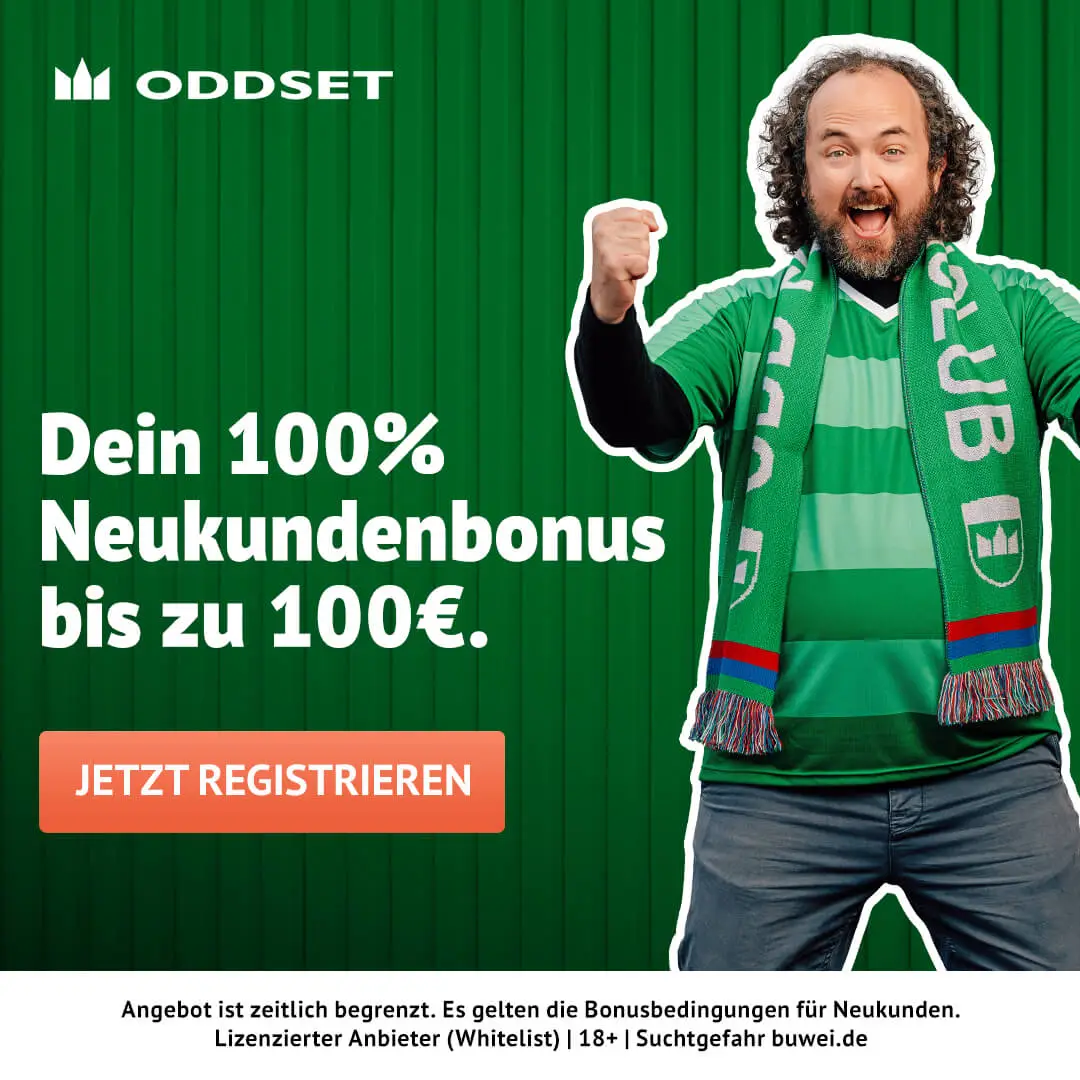 Oddset Neukundenbonus 